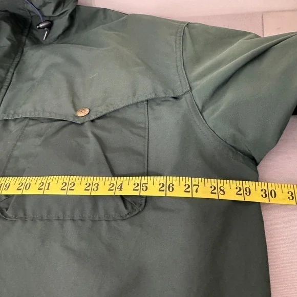 Vintage Woolrich Wool Blanket Lined Chore Coat Mens XXL Green - Picture 11 of 12